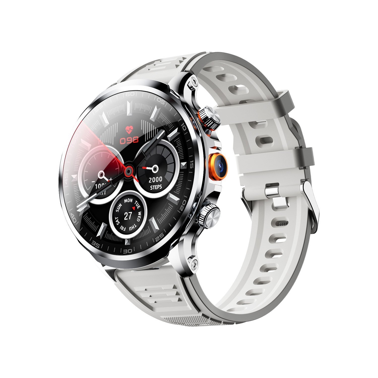 H18 4g smart watches GPS NFC watch 1100mAh large battery 8+128G men smartwatch with wifi and sim card 4g with CAMERA