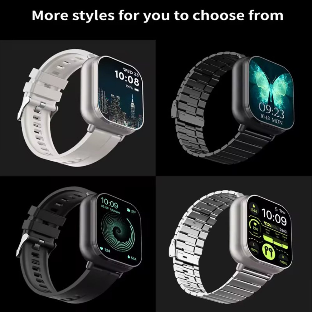 wholesale new D8E smart watch with earbuds heart rate monitor multi-locomotion mode mini games fashion smart watches 2 in 1