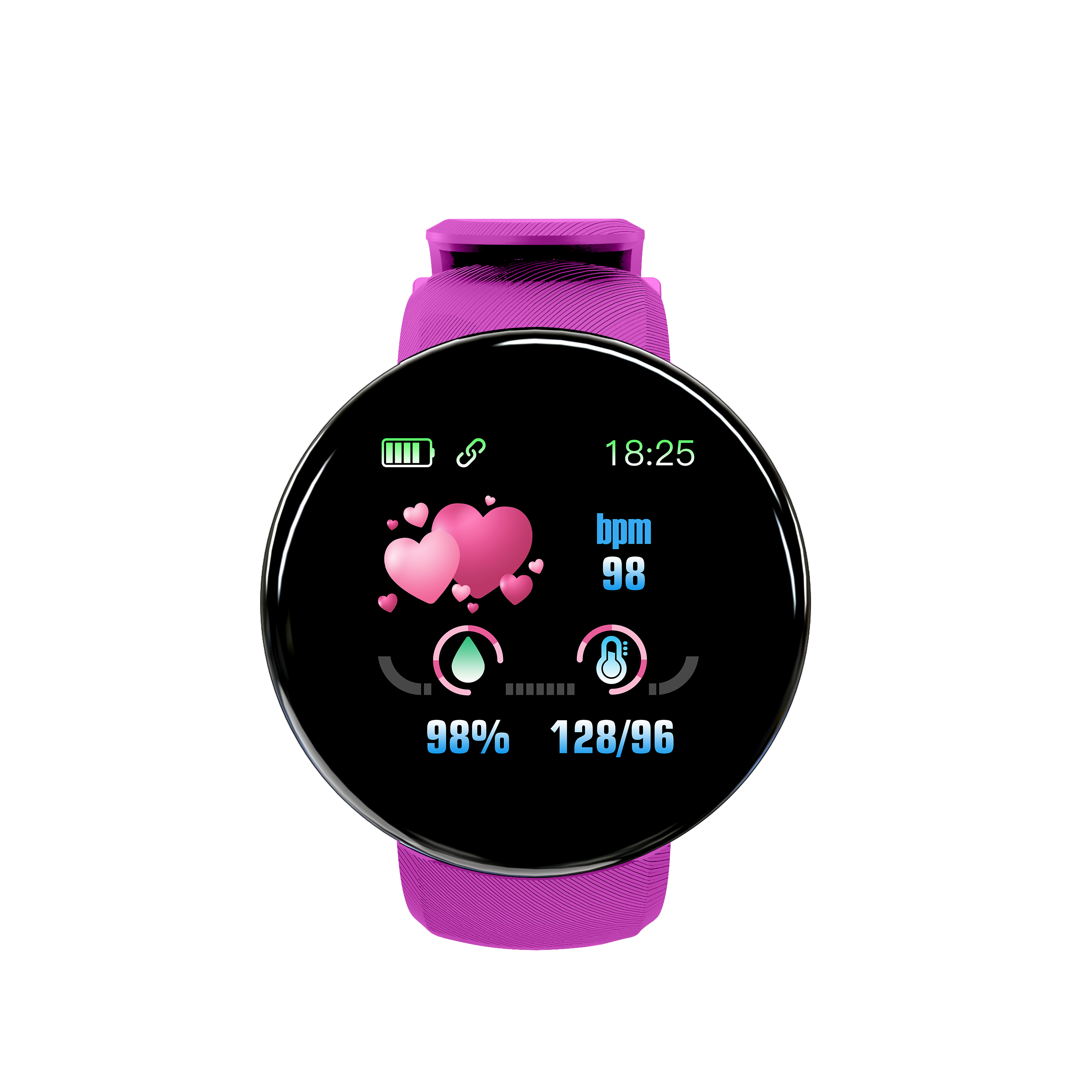 D18 Digital Sport Smart Watch, Heart Rate Sleep Tracker In-teligente Waterproof Android Bracelet D18 Smartwatch