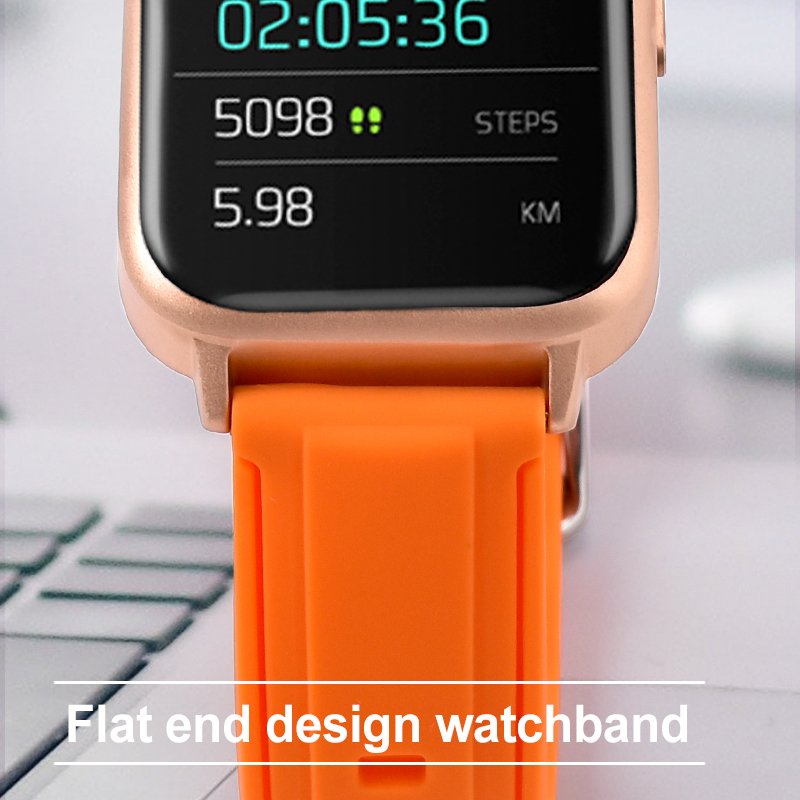 18 20 22MM 8 colors Ready To Ship Sport Smart Watch Straps Silicone watch Band For Smart Watch
