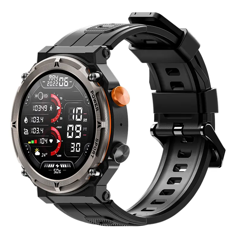 High quality round smartwatch C21 Pro BT Call 100+ styles Sport smart watch 410mAh Battery smart bracelet Man Reloj smart watch