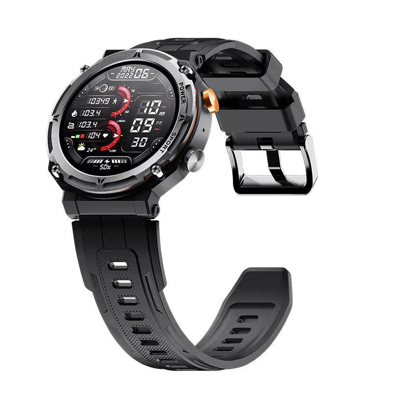 High quality round smartwatch C21 Pro BT Call 100+ styles Sport smart watch 410mAh Battery smart bracelet Man Reloj smart watch