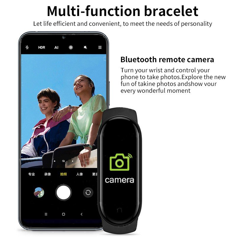 New Smart Watch M6 Smart Bracelet Mi Band Inteligente Pulseira 0.96 TFT Waterproof Fitness tracker Smart Wristband Watch