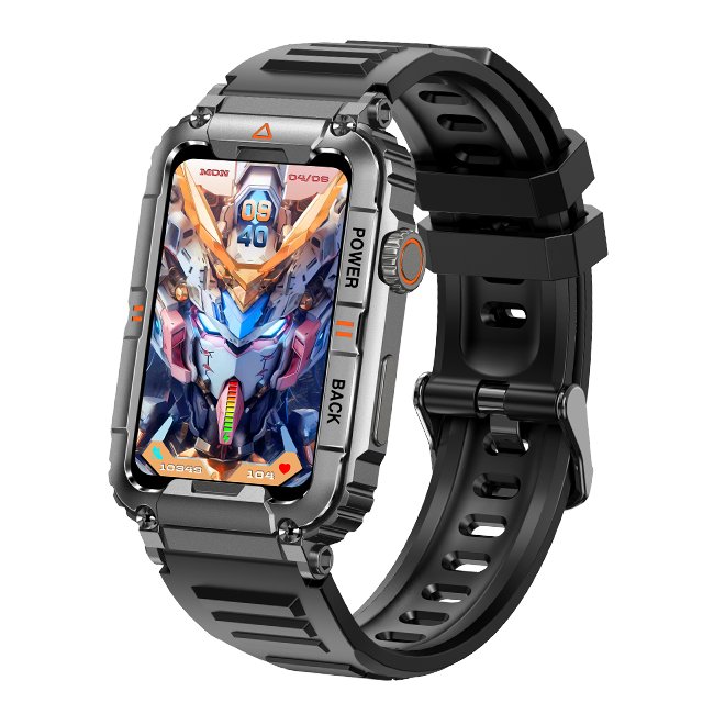 2023 New Outdoor Rugged Smart Watch For Men hombre reloj Waterproof Special Rectangular Slim Connected Smartwatch
