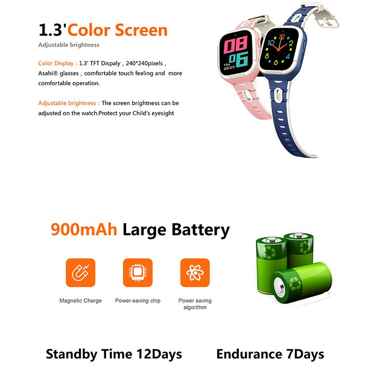 Mibro Kids Smart Watch P5 Mibro 4g kids smart watch