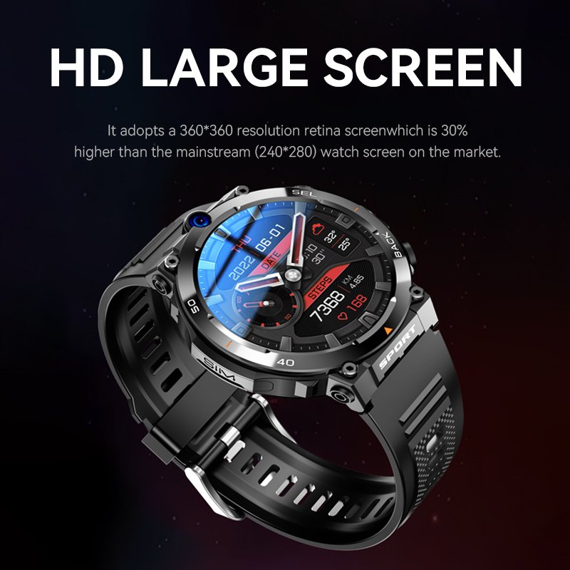 H10 T800 Ultra Android Men's Smartwatch For Men Haino Teko 4G Smart Watch Fitness Tracker 2024 High Quality With Sim Card