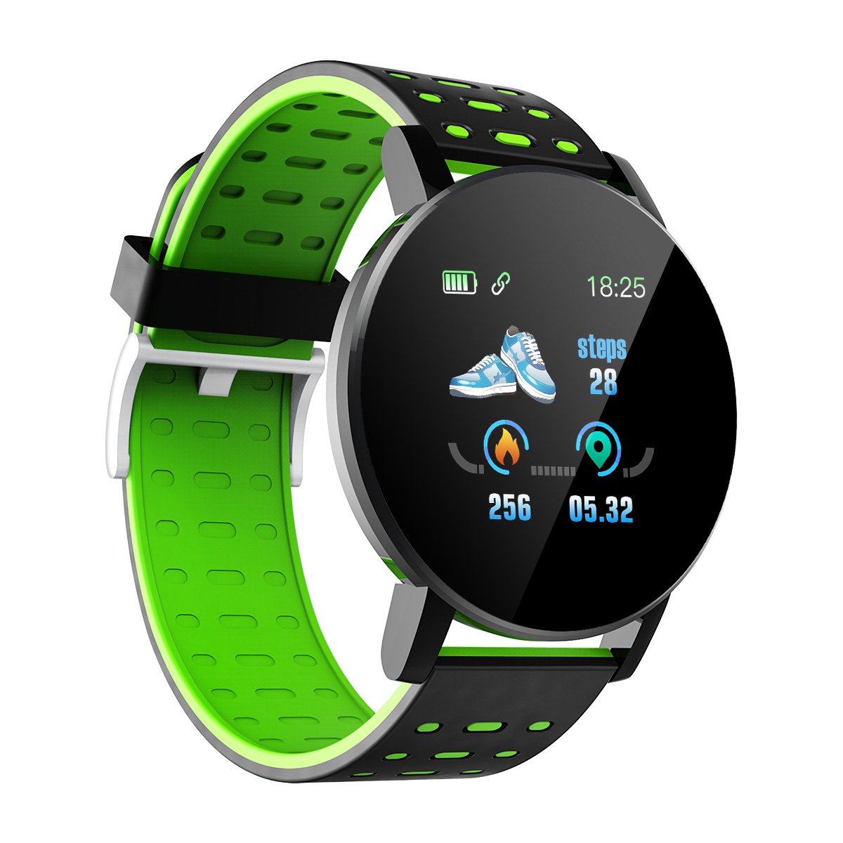 119plus smart wrist watch exercise meter step fitness wristband USB charging 1.44 Inch cheap hot smart band 119plus 4G for kids
