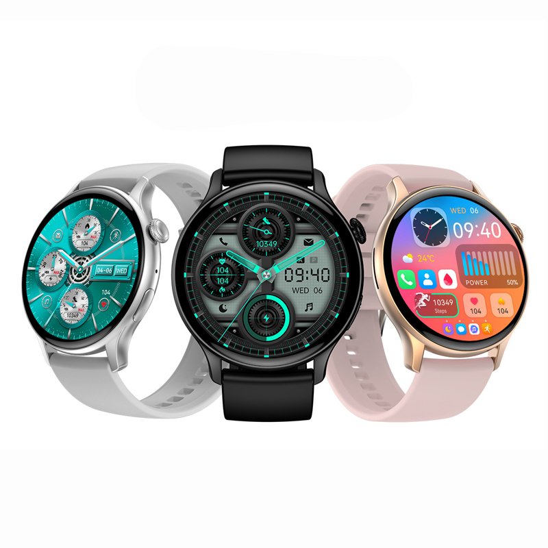 1.43inch AMOLED Smart Watch Fitness Tracker for Men Women Heart Rate Monitor BT Calling Reloj Inteligente Smartwatch HK85