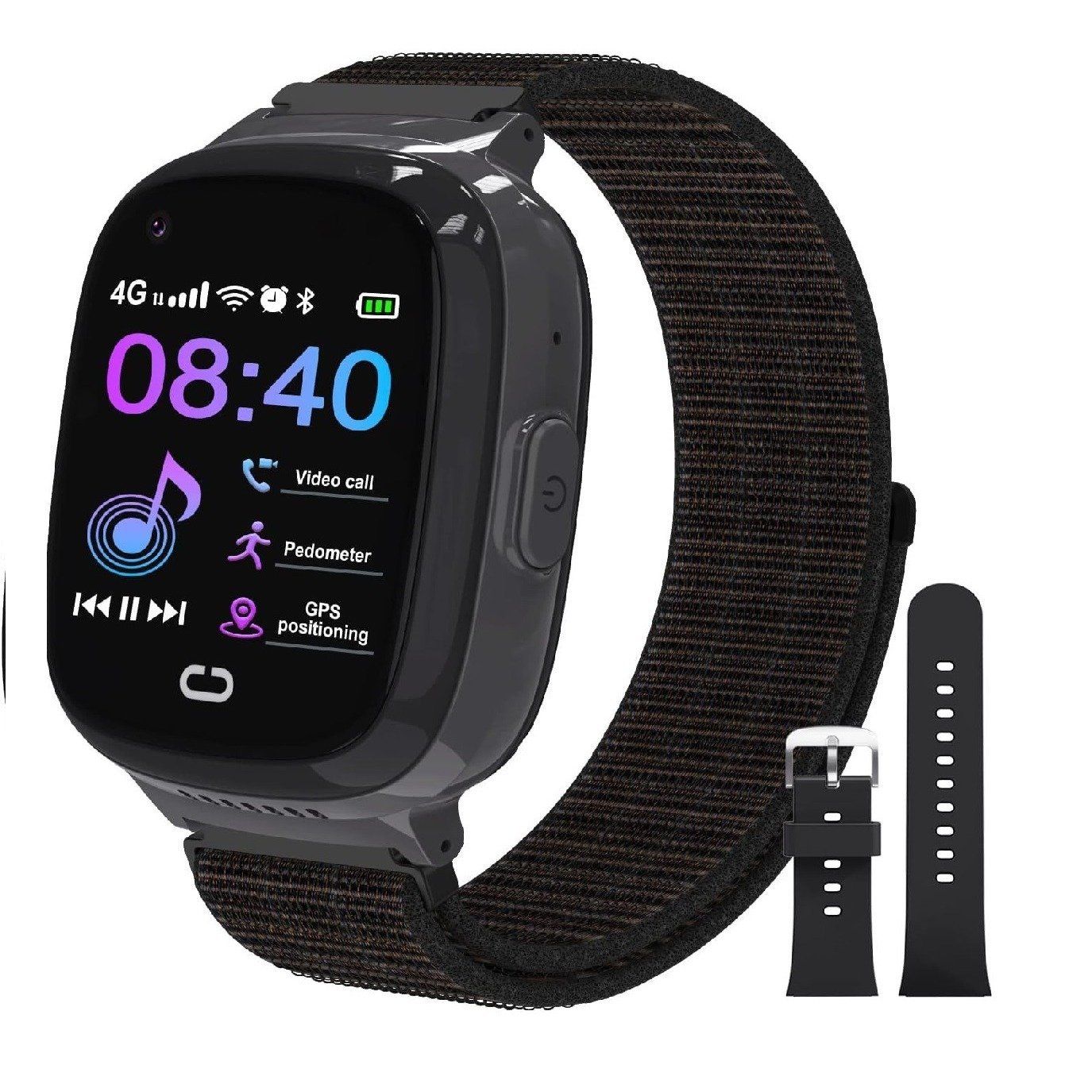 Smart Watch Gps Kids Tracking Watches Temperature Heart Running Tracking Sport Golf 4g Tracker Kids Smart GPS Watch