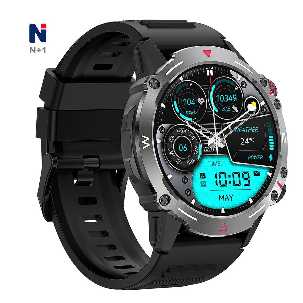 OEM ODM SDK Smartwatch ip68 outdoor sport look android ios men NFC amoled screen display smart watch with bp for Amazfit