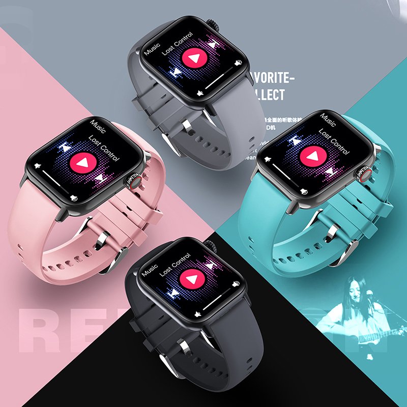 2023 New Bluetooth Answer Call Smart Watch Women Dial Call Body Temperature Fiess Sports Tracker Men Smartwatch Adult Technology