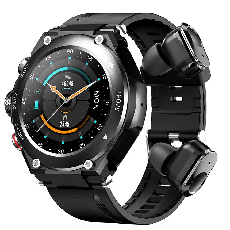 Hot Sale T92 2in1 Medical Wristband Thermometer Health Care Body Temperature Smart Watch with AI assistance Custom Background