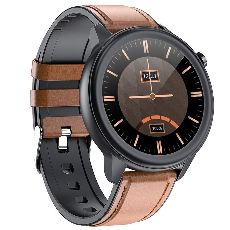 Smart Watch E80 Men Women Temperature Measurement IP68 Waterproof PPG+ECG Heart Rate Monitor Fitness Tracker Smartwatch