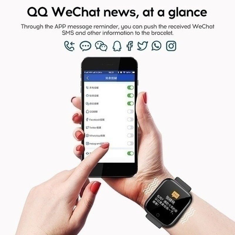VALDUS LCD Display Health Band Fashion Woman Man Wholesale Classic Black Mobile Smart Watch Custom OEM ODM Smartwatch
