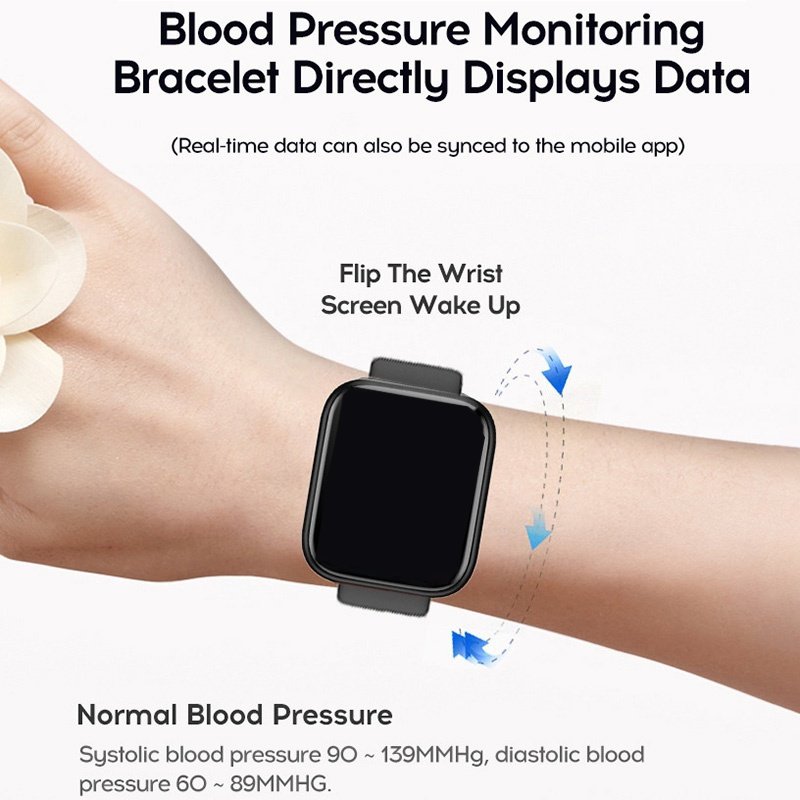 VALDUS LCD Display Health Band Fashion Woman Man Wholesale Classic Black Mobile Smart Watch Custom OEM ODM Smartwatch