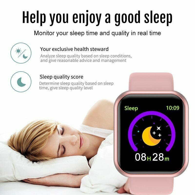 VALDUS LCD Display Health Band Fashion Woman Man Wholesale Classic Black Mobile Smart Watch Custom OEM ODM Smartwatch
