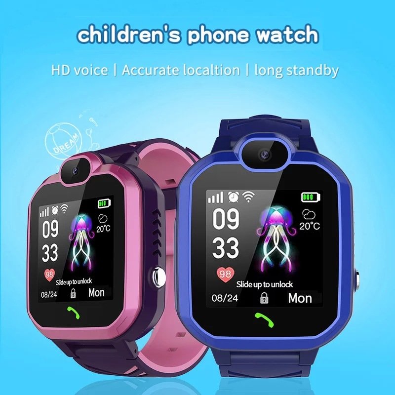 2G Children's Smart Watch Kids Phone Watch H1 Smartwatch Boys Girls Support Sim Card Photo Waterproof IP67 Gift