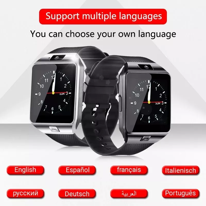 2023 SIM Card DZ09 smart watch phone mobile phone Internet touch screen GPS Sedentary Reminder camera smartwatch