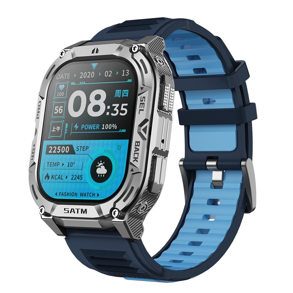 B25 4G Android Smart Watch with Sim Card 2.04inch Amoled Screen IP67 Waterproof HD Video Call Men Sports Smartwatch