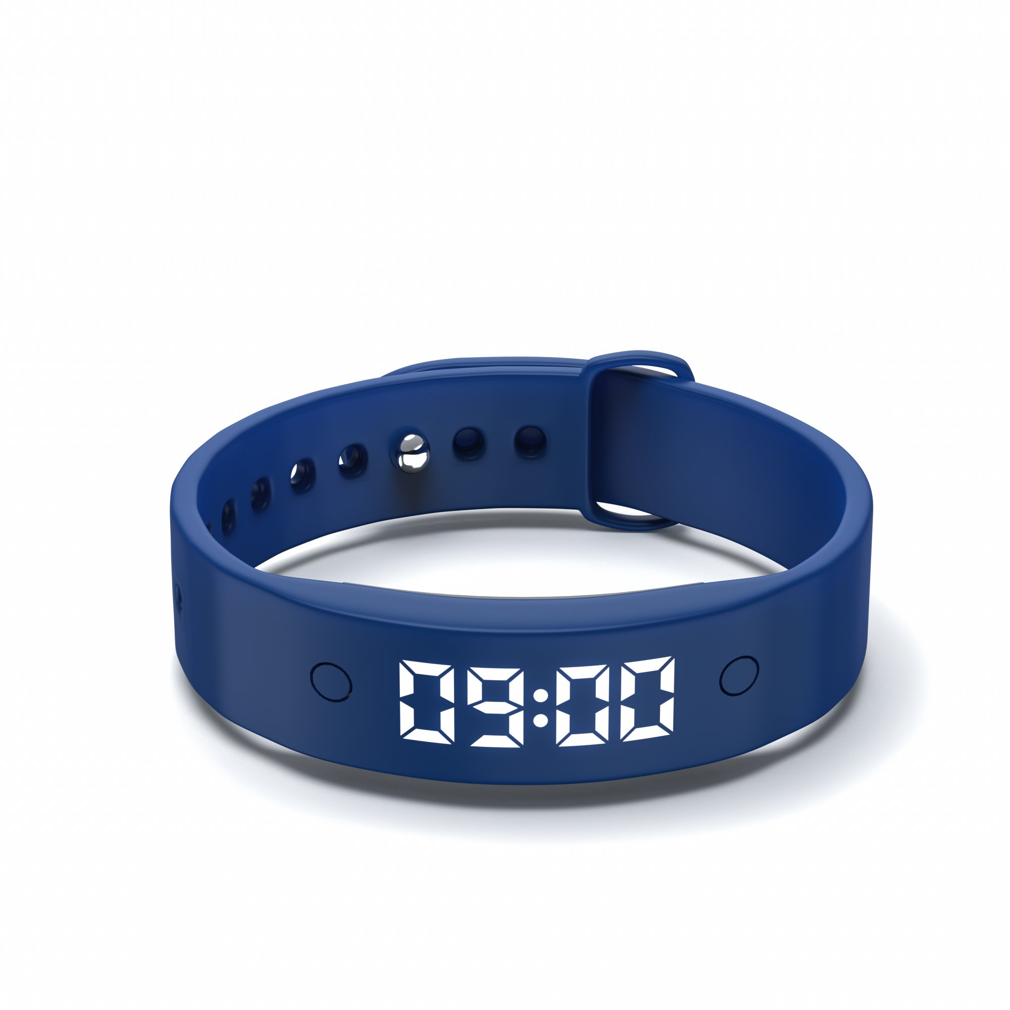 Creative Style Smart Watch Calorie Display Cycle Timer Fifteen Alarm Settings silicon watch