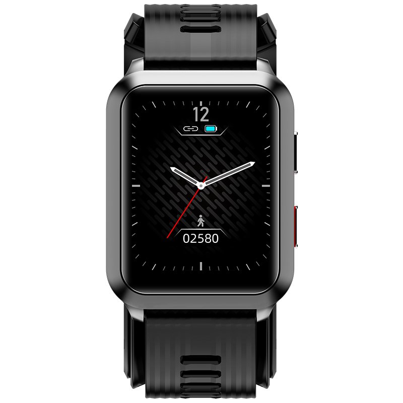 Smartwatch P60 Air Pump Airbag True Blood Pressure Oxygen Temperature Monitor Sphygmomanometer Smart Watch