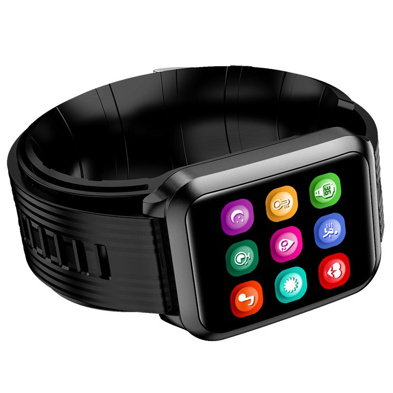 Smartwatch P60 Air Pump Airbag True Blood Pressure Oxygen Temperature Monitor Sphygmomanometer Smart Watch