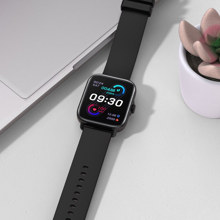 24 Hours Health Detect 1.7 Inch Rose Gold Smart Watch With BT Calling