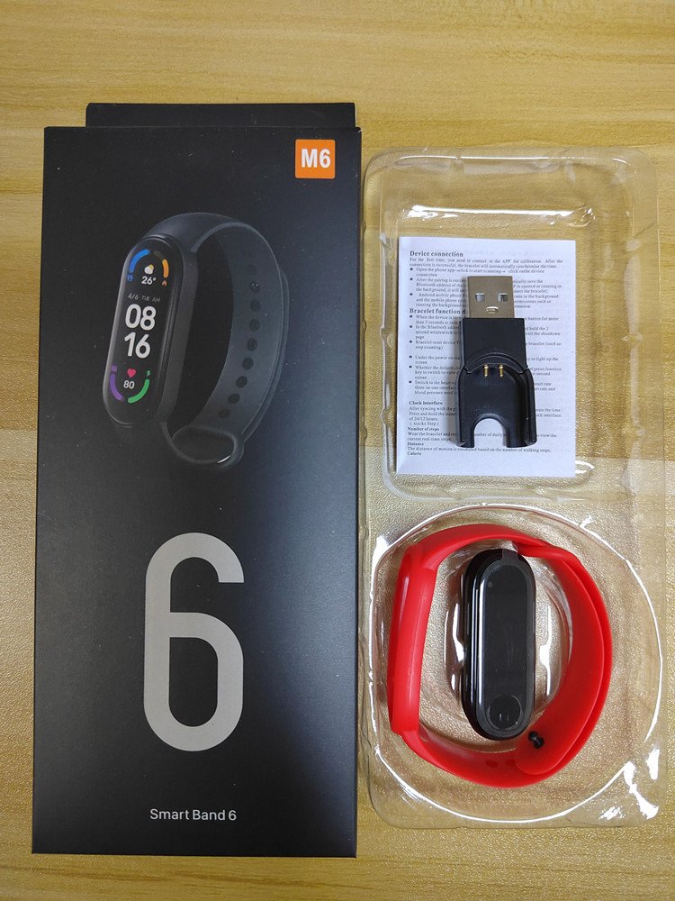 M6 Fitness Watch Smart Bracelet Heart Rate Smart Watch Band 6