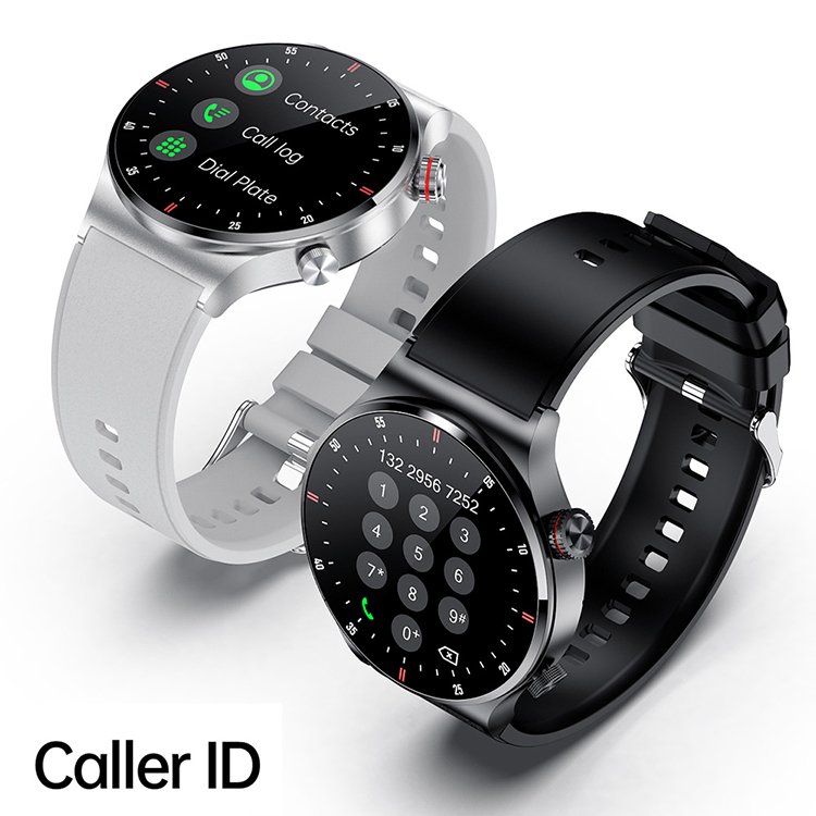 HD Large Screen Alarm Incoming Call Remote Camera Multicolor Optional Sports Data QW33 ECG PPG Monitoring Smart Watches