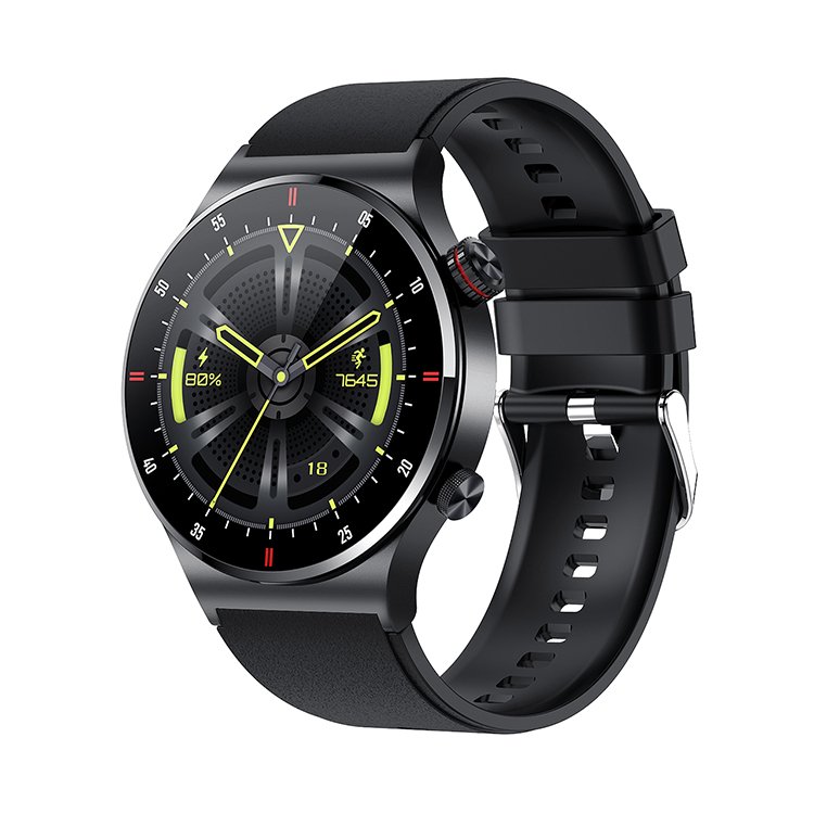 HD Large Screen Alarm Incoming Call Remote Camera Multicolor Optional Sports Data QW33 ECG PPG Monitoring Smart Watches
