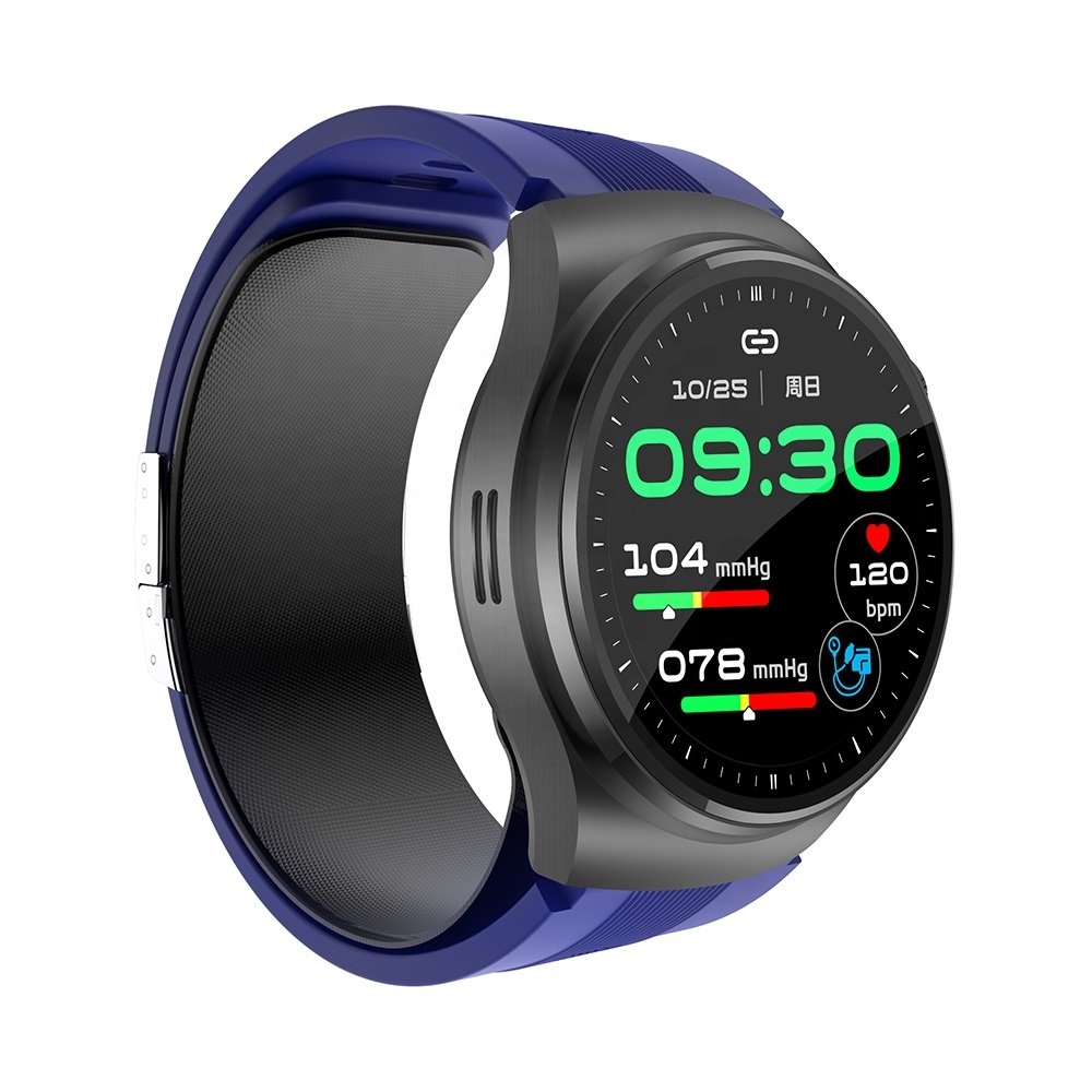 S28 Air Pump Airbag Precise Blood Pressure ECG Smartwatch BT Call Body Temperature Health Monitoring Smart Watches for Men Women