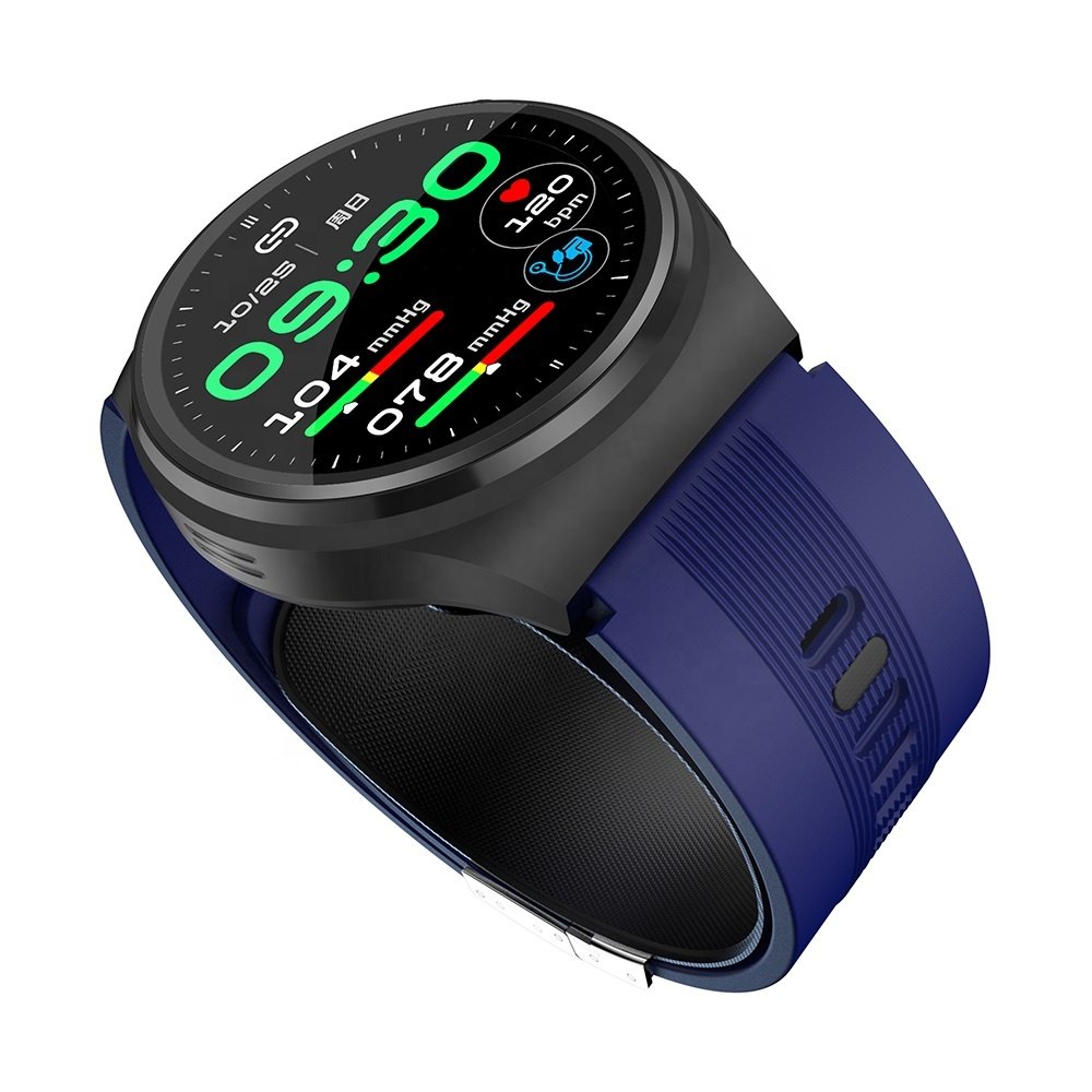 S28 Air Pump Airbag Precise Blood Pressure ECG Smartwatch BT Call Body Temperature Health Monitoring Smart Watches for Men Women