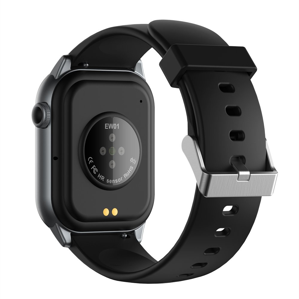 New EW01 Smartwatch Big Screen BT Call IP68 Waterproof Heart Rate Fitness Tracker DaFit APP Smart Watch