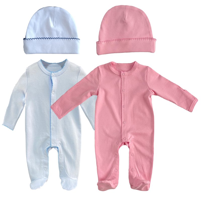 Custom Baby clothes blank sleepsuit Magnetic button romper Newborn baby Jumpsuit Magnetic button Infant Clothing baby romper
