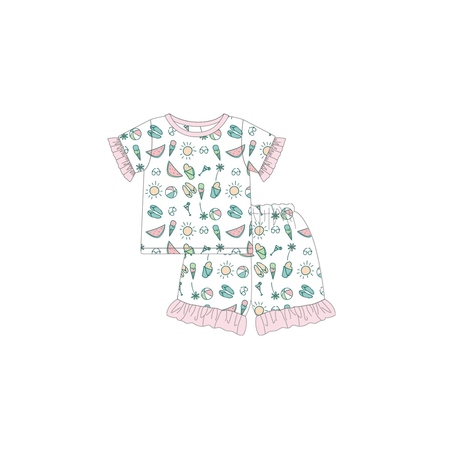 Wholesale Summer Boutique Knitted Cotton Toddler Boy Girl Sleeveless Infant Baby Romper