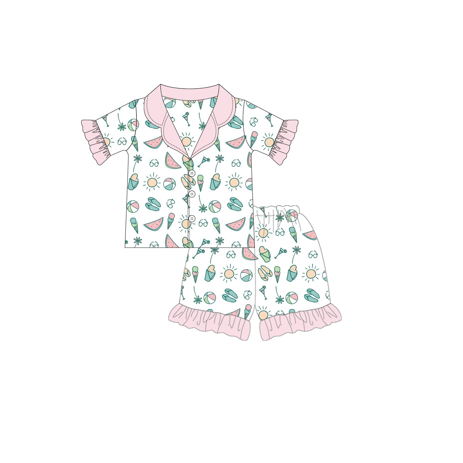 Wholesale Summer Boutique Knitted Cotton Toddler Boy Girl Sleeveless Infant Baby Romper