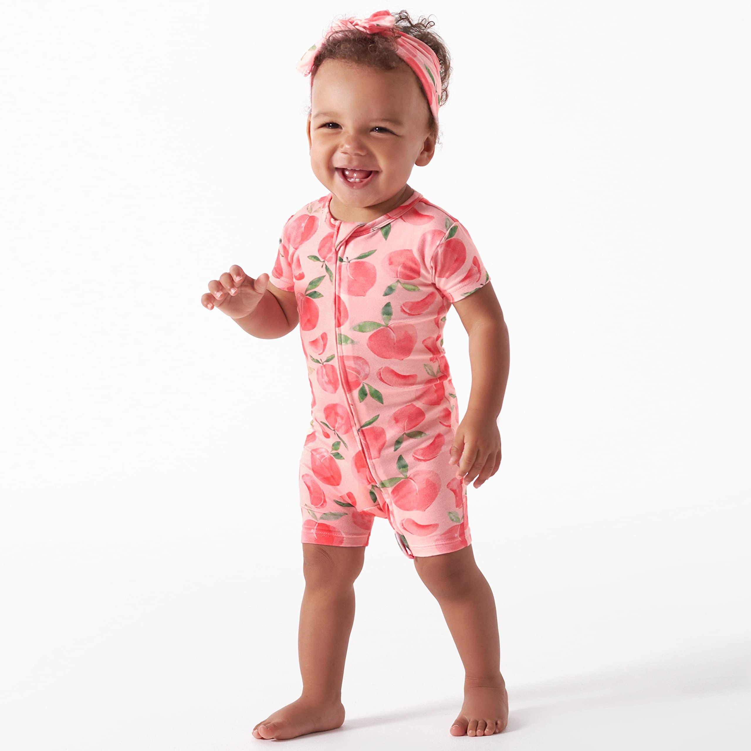 2024 breathable print Alphabet Soup baby zipper romper baby newborn rompers summer round neck short sleeve baby romper