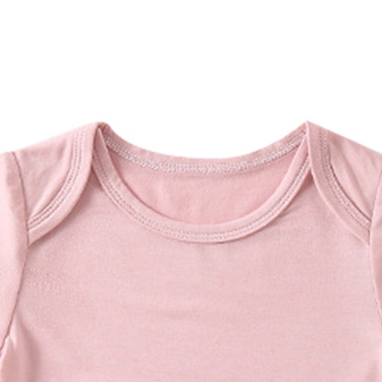 Tianyi Custom Bamboo Baby Clothing Short Sleeve Body Suits Onesie Baby Romper Bamboo Clothes