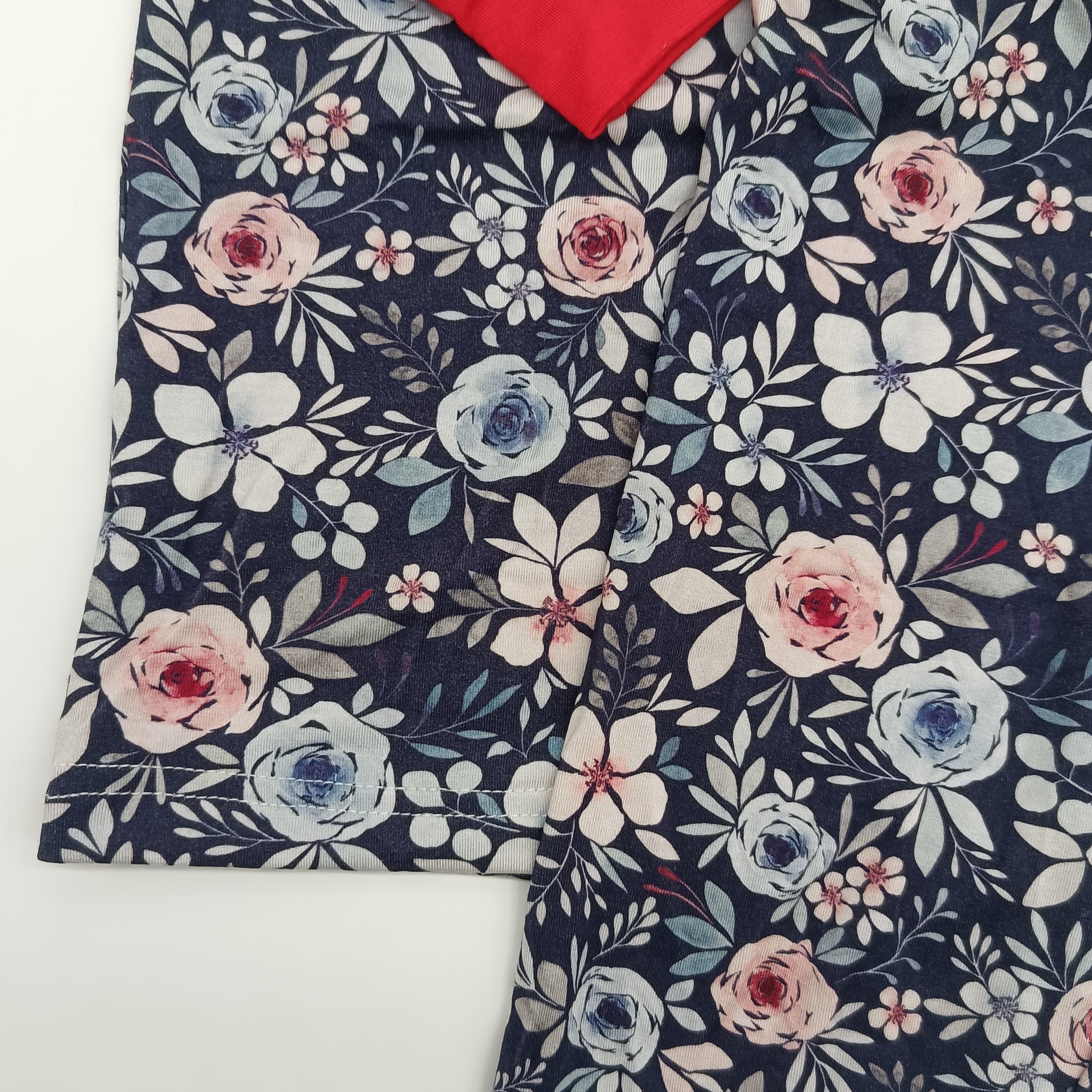 Baby cotton clothes print bamboo long-sleeved zipper kids jumpsuit 2pcs