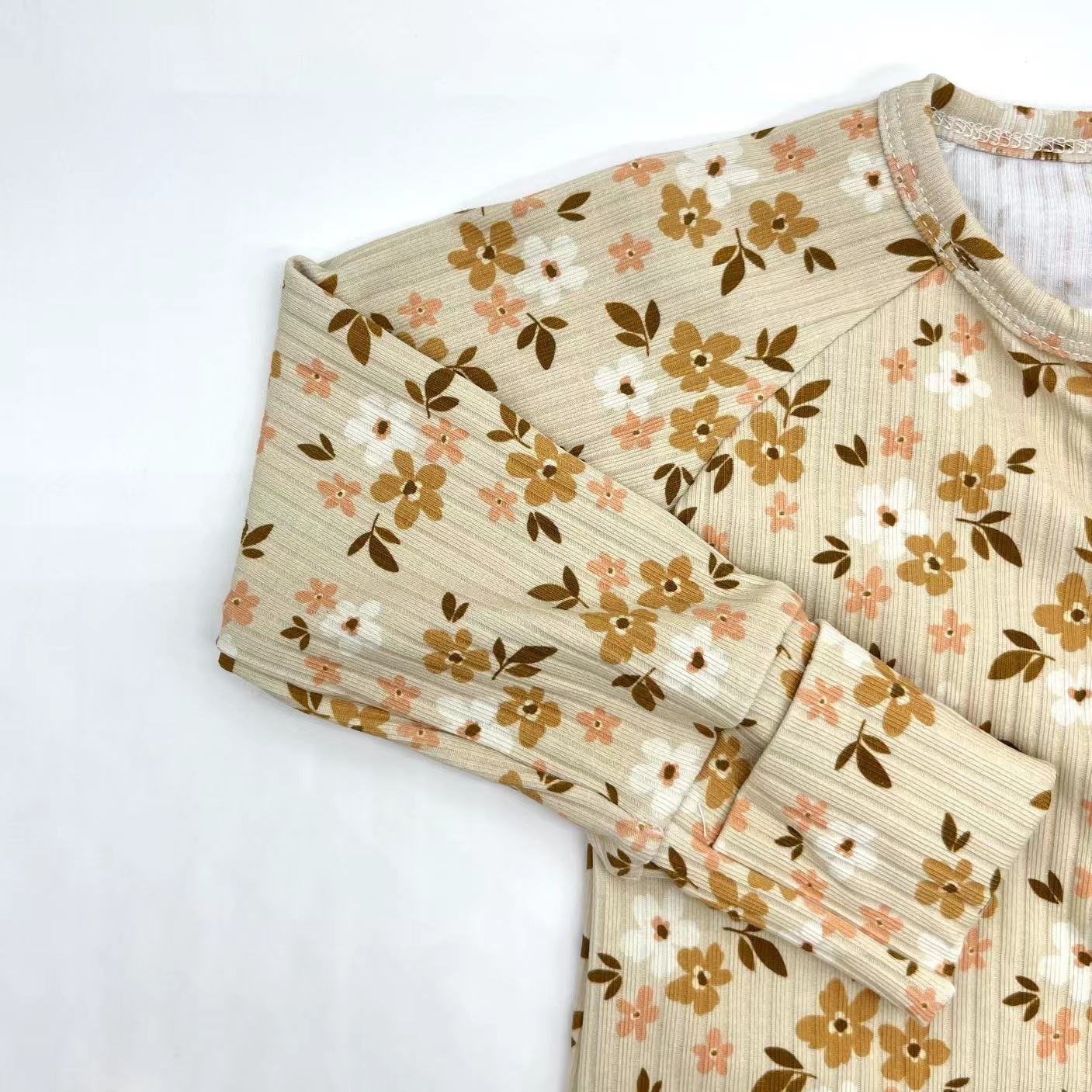 High Quality cartoon Halloween pumpkin Print Baby Boys Girls Bamboo Clothes folded cuff zipper Infant Romper