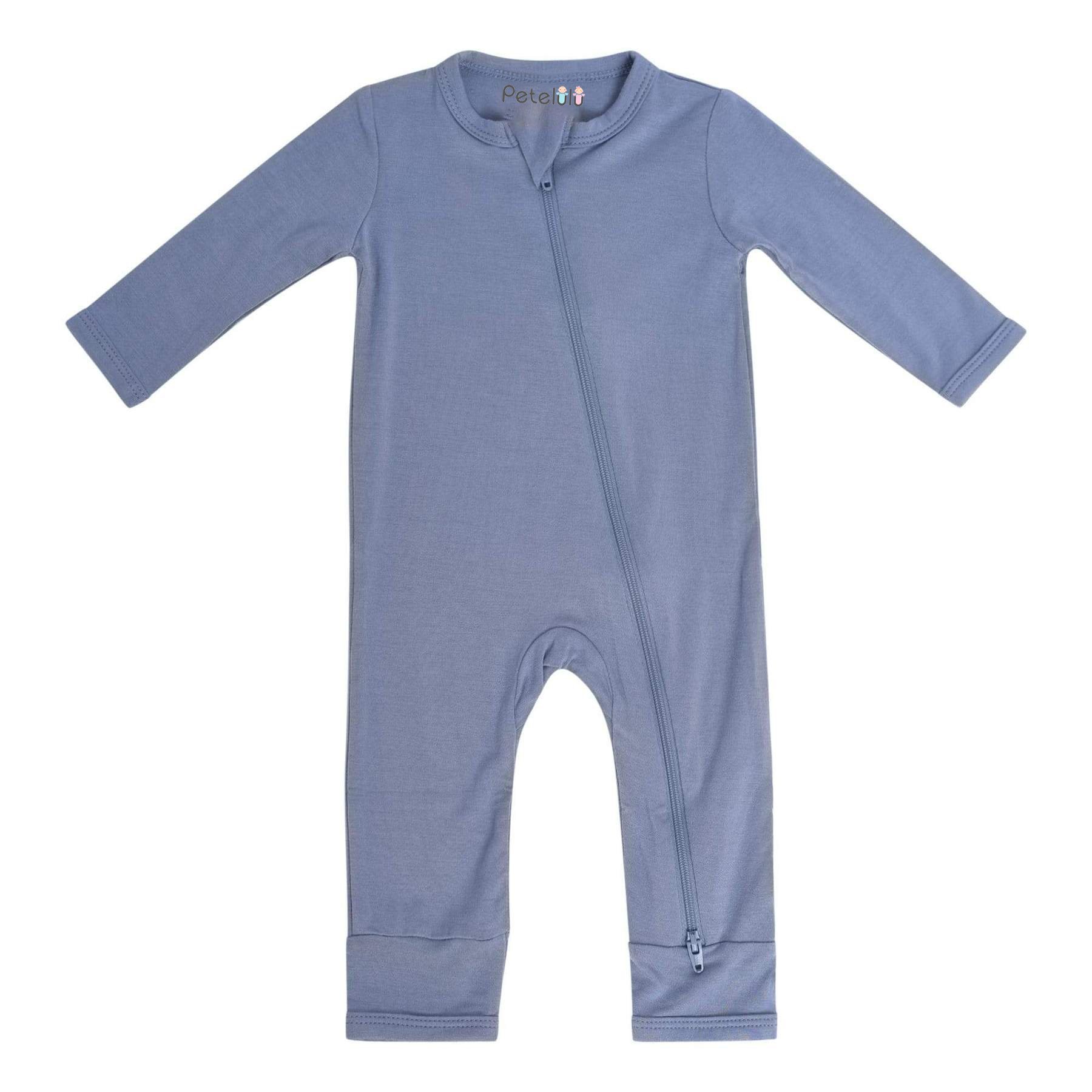 Newborn Infant Zipper Onesie Pajamas Jumpsuit Bamboo Baby Romper Clothes Summer Knitted Support for Baby Boys Girls Short Unisex