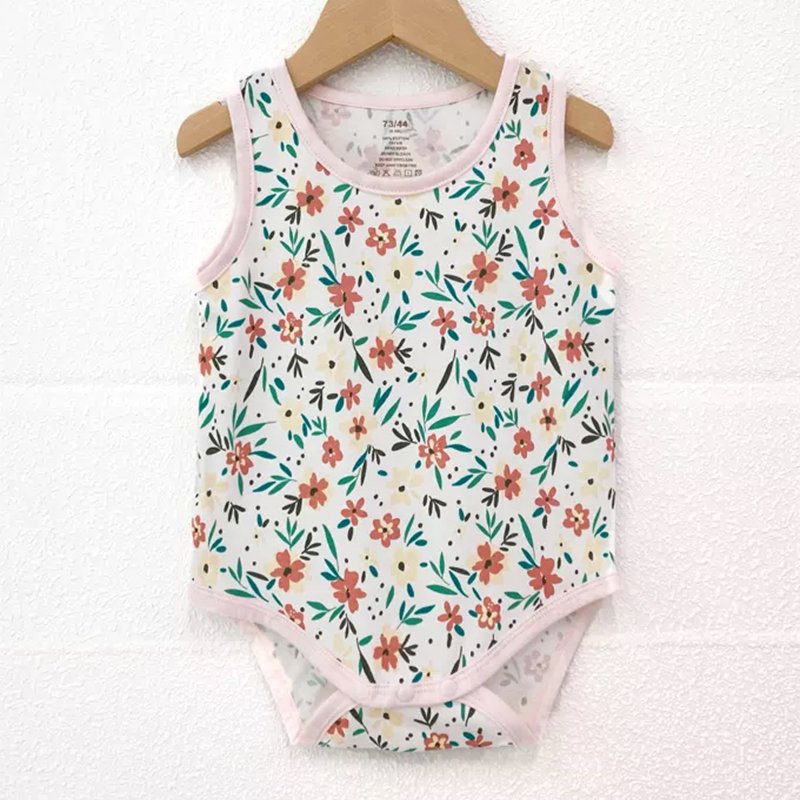 Custom Newborn Girls' Print Roupa Infant infantil Jumpsuit Onesie vest bebek giyim new born Romper Clothing Baby Girl Clothes