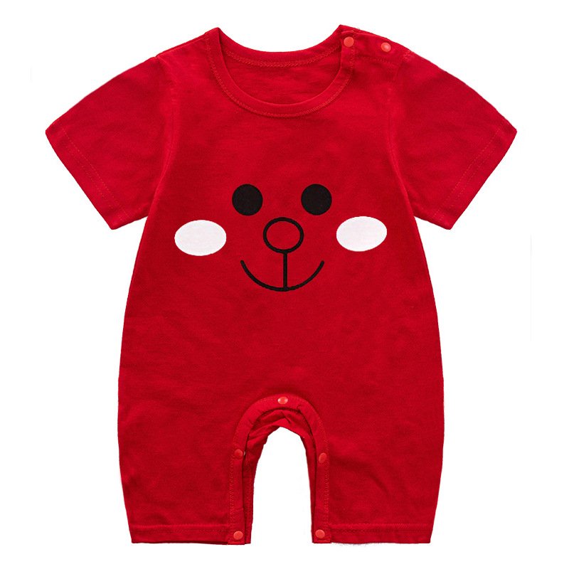 The Newest Animal Print Baby Rompers Rompers Baby Plain Cute Baby Girls Rompers