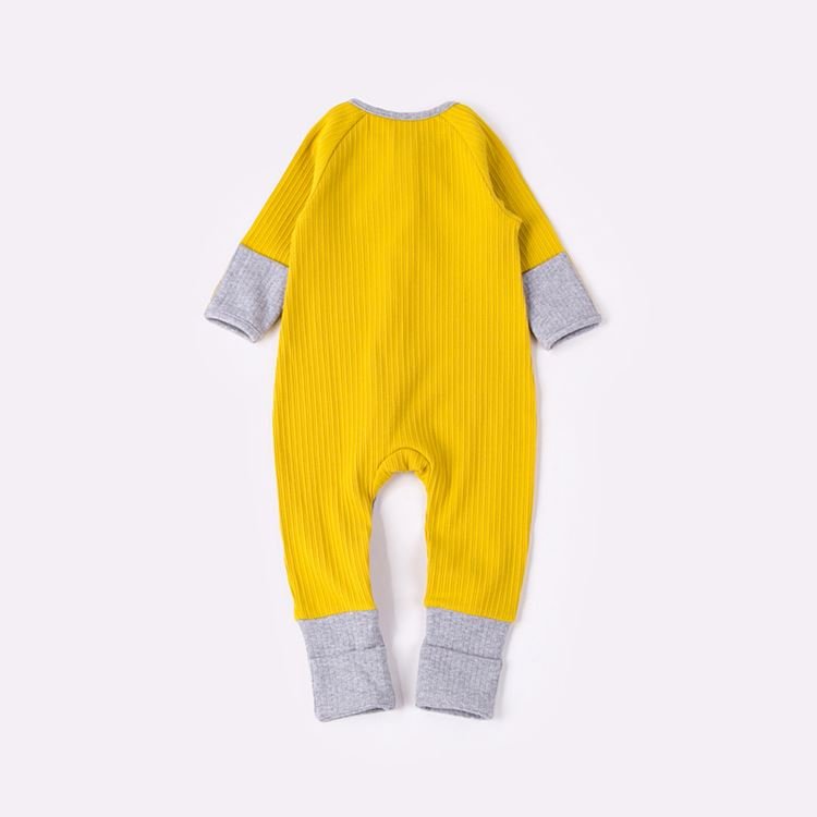 Cute Bear Ear Hooded Winter Romper Flannel Kids Animal Jumpsuits Newborn Baby Clothes Jumpsuits Full Unisex Knitted Support