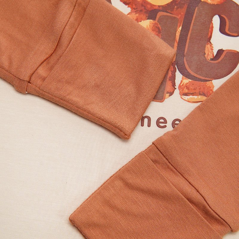 Infant Clothing Long Sleeve Jumpsuit Organic Bamboo Pajamas 100% Cotton Wholesale Custom Printing Knitted Winter Baby Romper