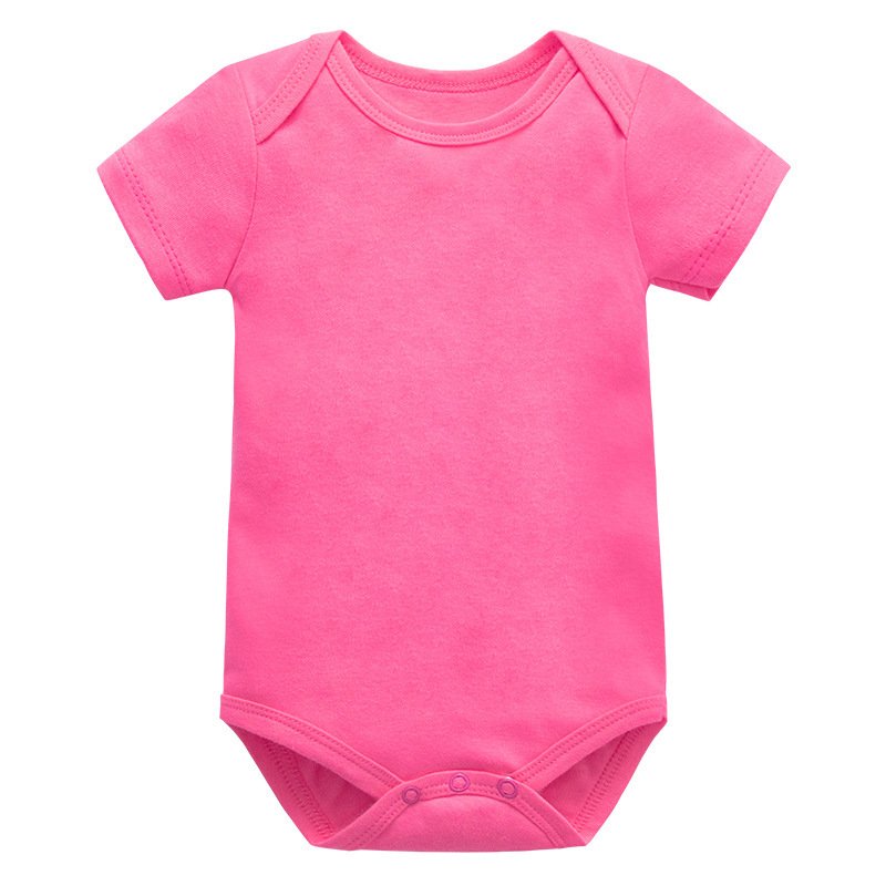 Wholesales Newborn Baby Onesie 100% polyester Blank Baby Clothes Support Customization New Born Toddler sublimation Baby Romper