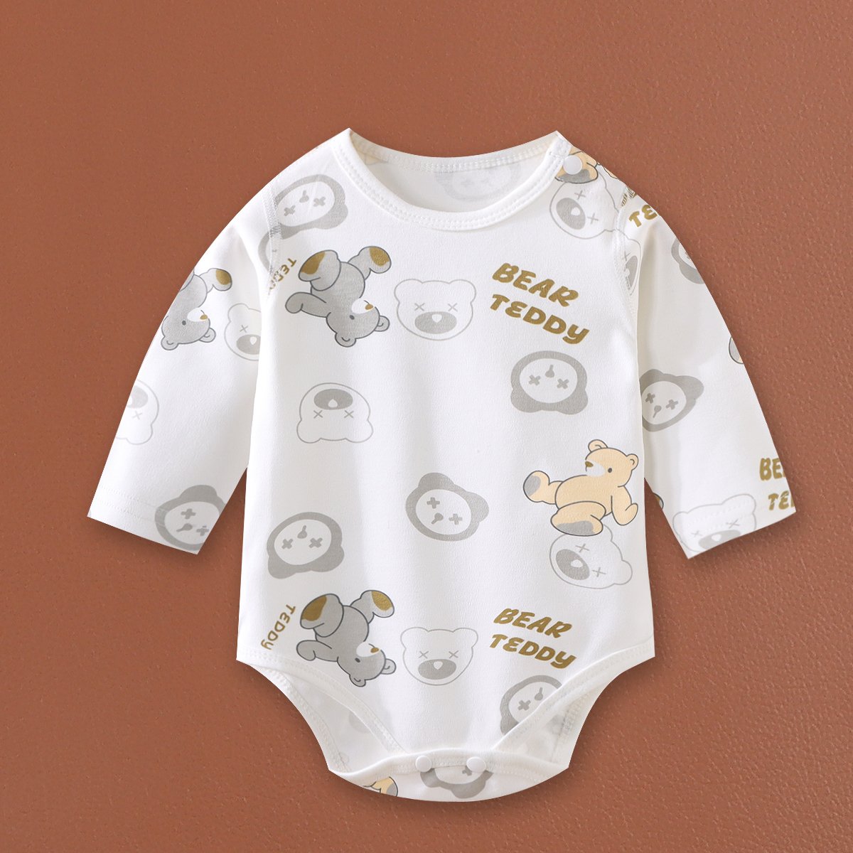Wholesale New Born Baby Clothes Girl Boy Custom Baby Rompers Full Summer 100% Cotton Woven Unisex 1000 Onesie Blank White D-20