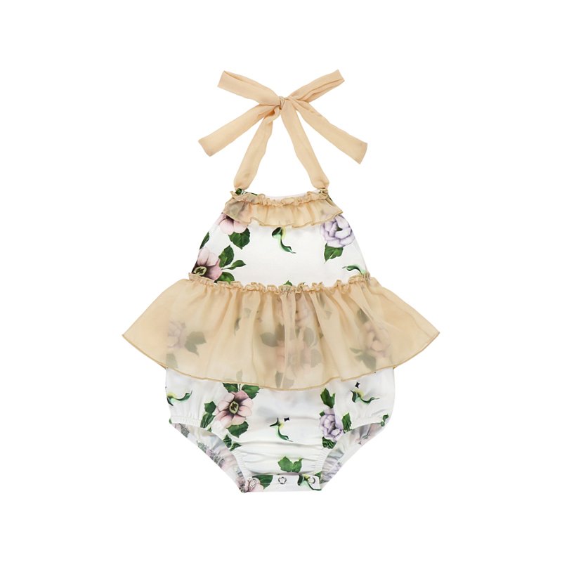 baby romper custom print newborn baby romper cute sweet style rompers for baby