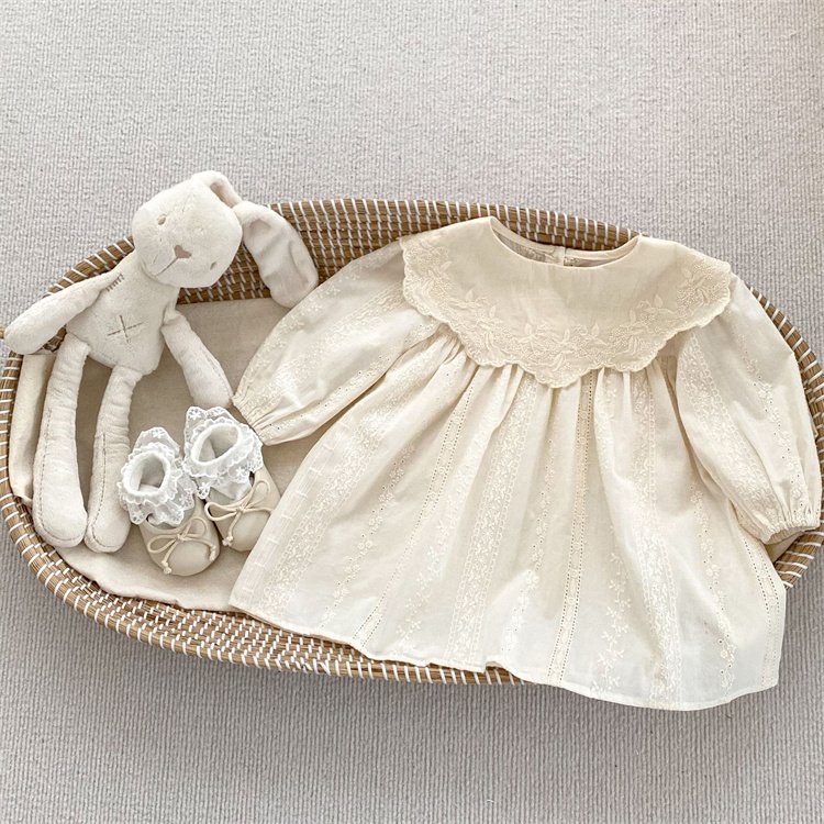 Wholesale Female Baby Clothes Fall Clothing Infant Long-sleeved Pajamas Cute Baby Romper