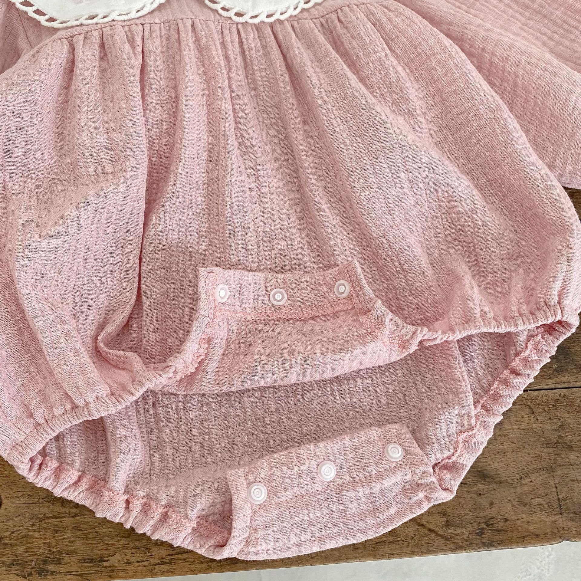 Autumn New Arrival 2024 Fashion Clothes Sleepsuit Cotton Baby Romper Long Sleeve Baby Romper